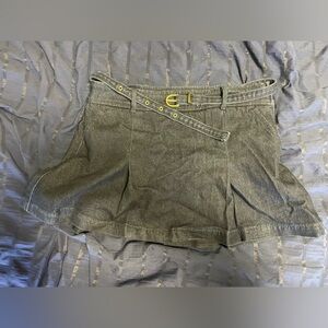 Low-rise American Eagle Outfitters Dark Denim Skirt